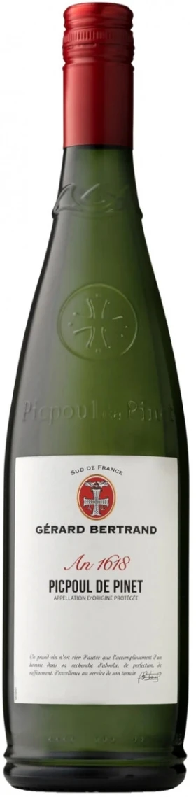 Вино Gerard Bertrand, Heritage An 1618 Picpoul de Pinet AOP, 2023