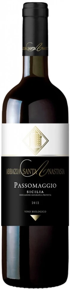Вино Abbazia Santa Anastasia, Passomaggio, Sicilia IGP, 2012