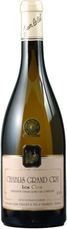 Вино Domaine Jean Collet et Fils, Chablis Grand Cru Les Clos AOC, 2012