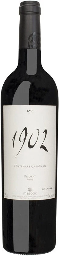 Вино Mas Doix, 1902 Centenary Carignan, Priorat DOQ, 2016