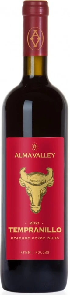 Вино Alma Valley Tempranillo, 2021