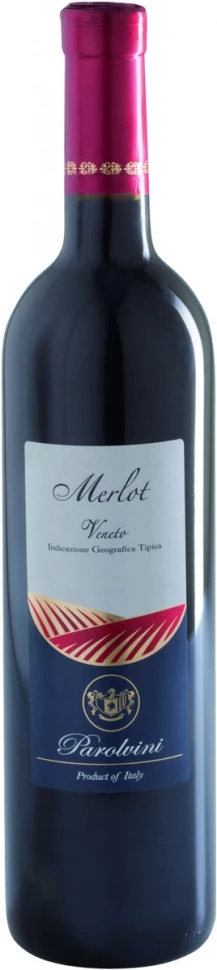 Вино Parolvini, Merlot, Veneto IGT, 2012