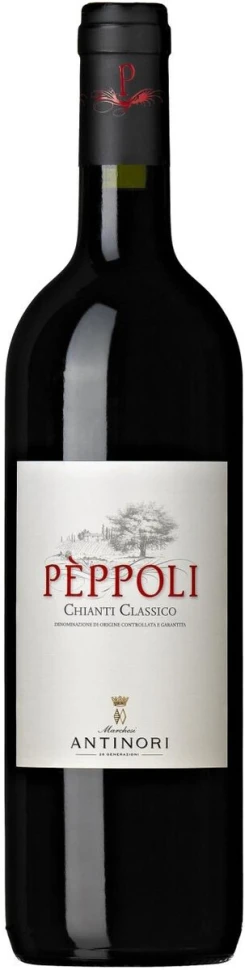 Вино Antinori, Peppoli, Chianti Classico DOCG, 2012, 375 мл