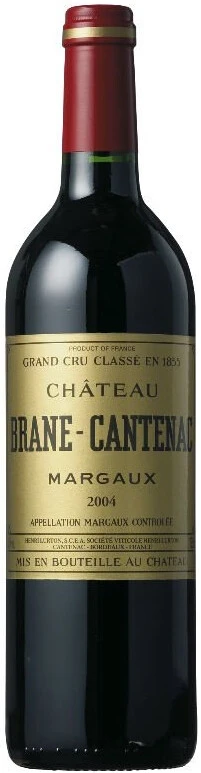 Вино Chateau Brane-Cantenac (Margaux) Grand Cru Classe AOC, 2004