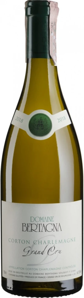 Вино Domaine Bertagna, Corton Charlemagne Grand Cru, 2018