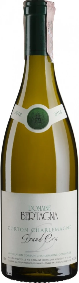 Вино Domaine Bertagna, Corton Charlemagne Grand Cru, 2018