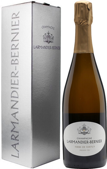 Шампанское Larmandier Bernier Terre de Vertus Non Dose Blanc de Blancs AOC Premier Cru 2011 gift box