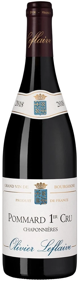 Вино Olivier Leflaive, Volnay 1-er Cru Chaponnieres AOC, 2018