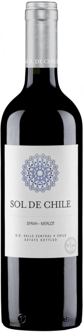 Вино Sol de Chile Syrah-Merlot, Valle Central DO, 2024