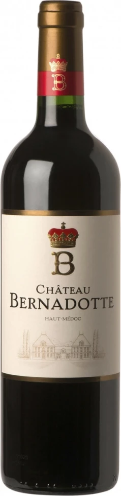 Вино Chateau Bernadotte, Haut-Medoc AOC Cru Bourgeois, 2012