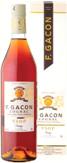 Коньяк F Gacon VSOP Prestige gift box 700 мл