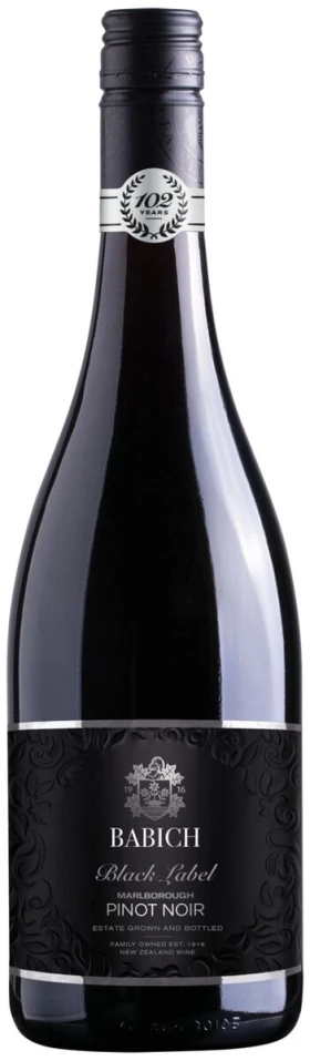 Вино Babich Wines, Black Label Pinot Noir, Marlborough, 2018