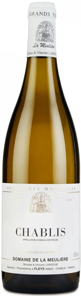 Вино Domaine de la Meuliere, Chablis AOC, 2013, 375 мл