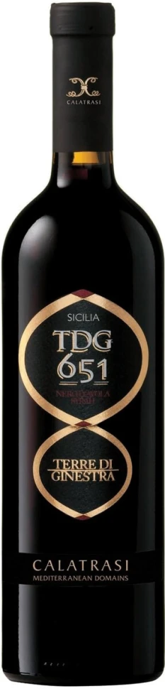 Вино Calatrasi, "TDG 651" Rosso, Sicilia IGT, 2008