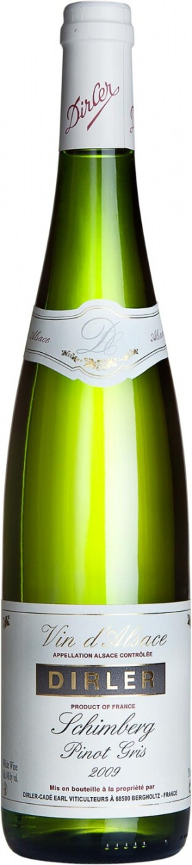 Вино Dirler Cade Schimberg Pinot Gris Alsace AOC 2009