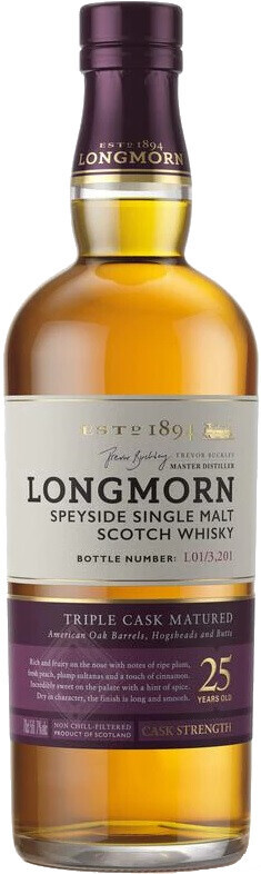 Виски Longmorn 25 Years Old 700 мл