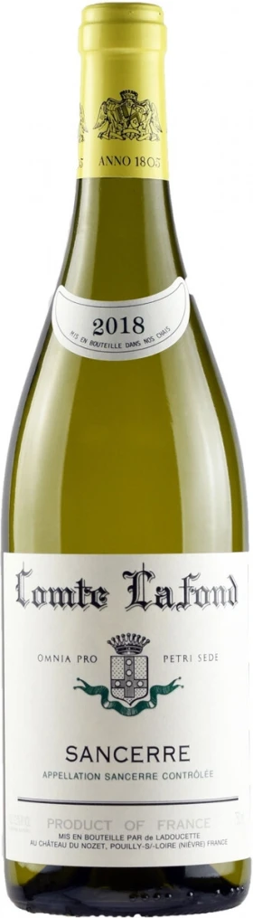 Вино Sancerre Comte Lafond AOC Blanc, 2018
