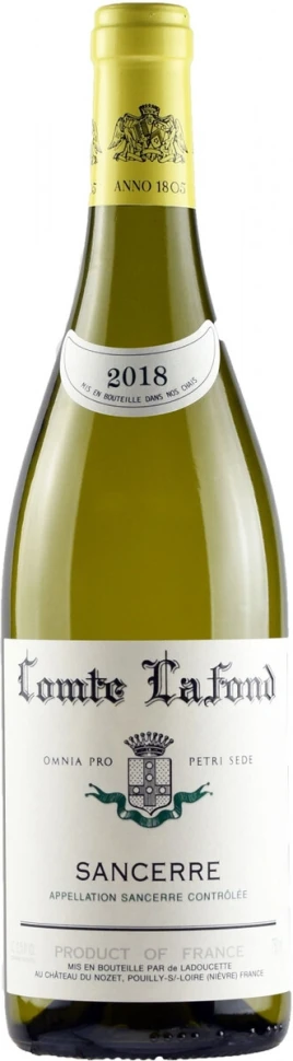Вино Sancerre Comte Lafond AOC Blanc, 2018