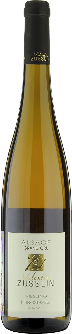 Вино Valentin Zusslin, Riesling Grand Cru Pfingstberg, Alsace AOC, 2004
