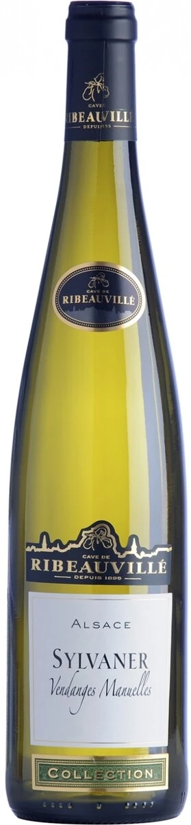 Вино Cave de Ribeauville, Sylvaner Vendanges Manuelles, Alsace AOC, 2015