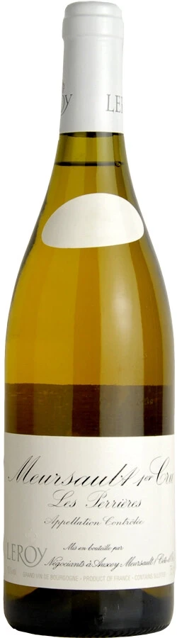 Вино Domaine Leroy, Meursault Premier Cru Les Perrieres AOC, 1999