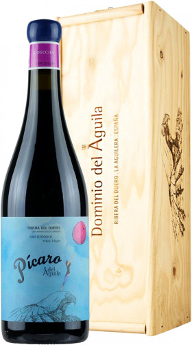 Вино Dominio del Aguila Picaro del Aguila Ribera del Duero DO 2019 wooden box