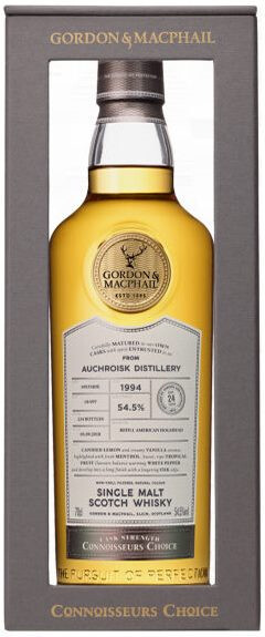 Виски Auchroisk Connoisseur s Choice Cask Strength 54 5% 1994 gift box 700 мл