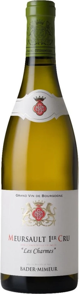Вино Bader-Mimeur, Meursault 1er Cru Les Charmes AOC, 2019