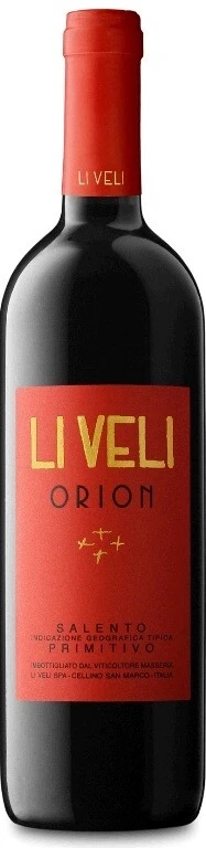 Вино Li Veli, Orion, Salento IGT, 2009