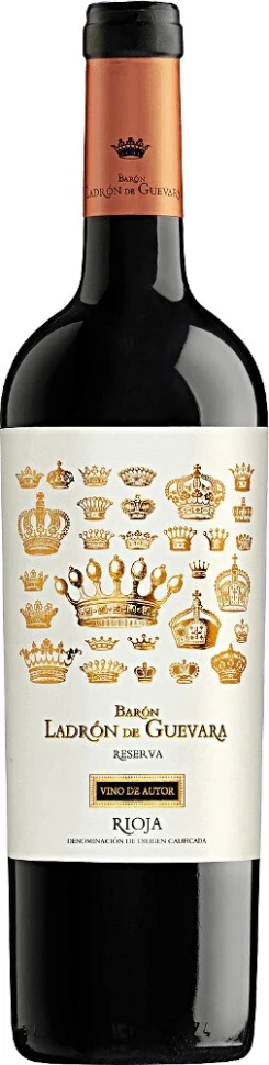 Вино Baron Ladron de Guevara Reserva, Vino de Autor, Rioja DOC