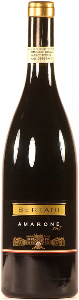 Вино Bertani Amarone della Valpolicella 2007