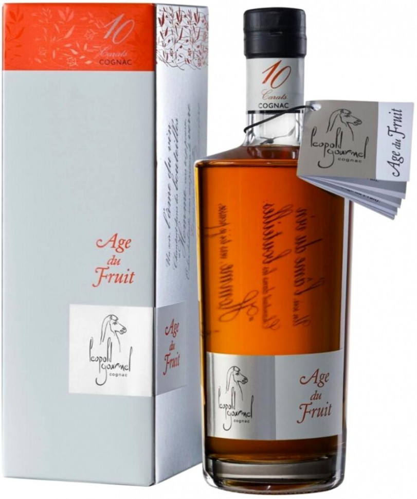 Коньяк Leopold Gourmel Age Du Fruit gift box 700 мл