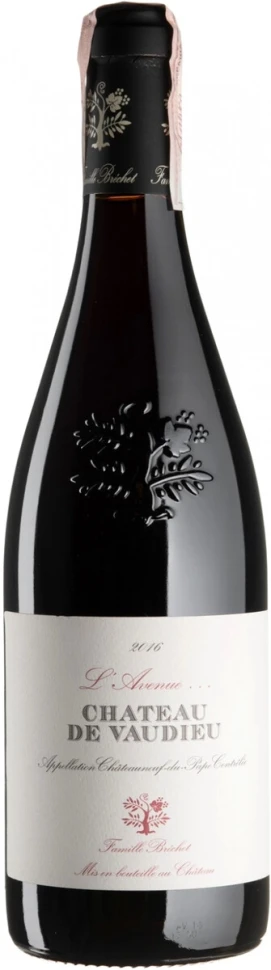 Вино Chateau de Vaudieu, L'Avenue, Chateauneuf-du-Pape AOC, 2016