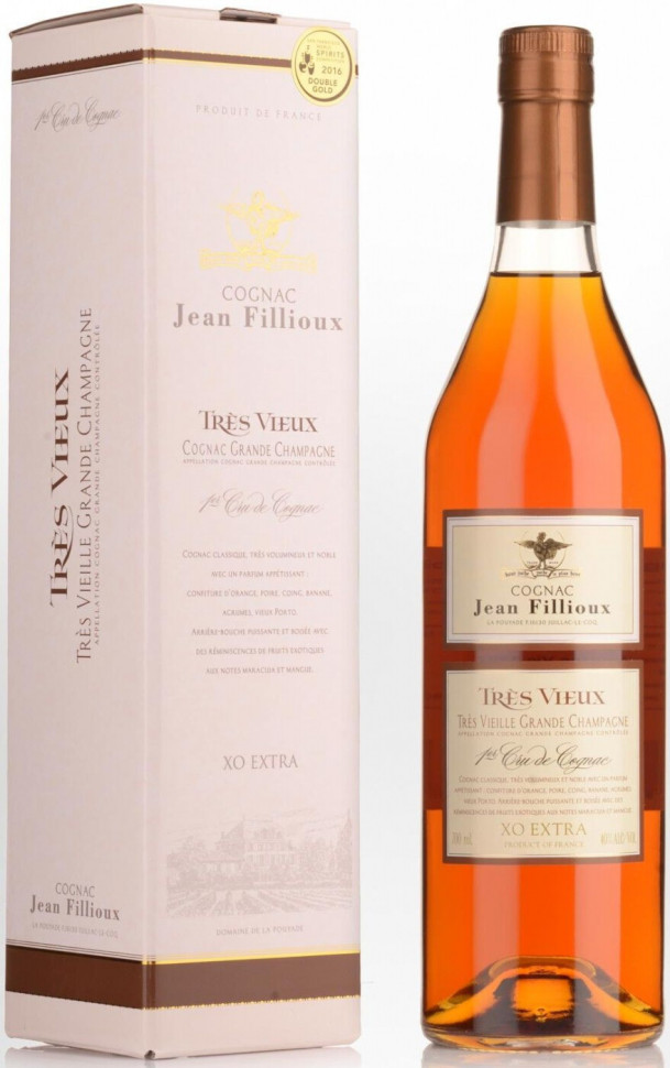 Коньяк Jean Fillioux Tres Vieux gift box 700 мл