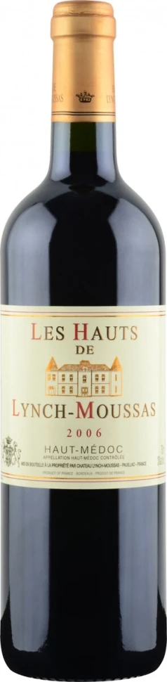 Вино Les Hauts de Lynch-Moussas, Haut-Medoc AOC, 2006