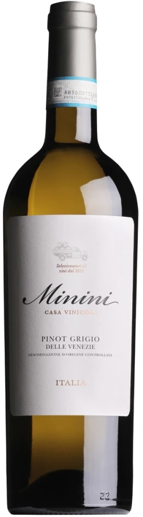 Вино Minini, Pinot Grigio, delle Venezie DOC, 2021