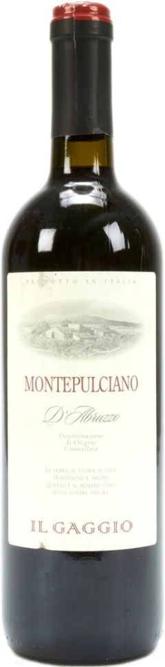 Вино Natale Verga, Il Gaggio Montepulciano d'Abruzzo DOC, 2022