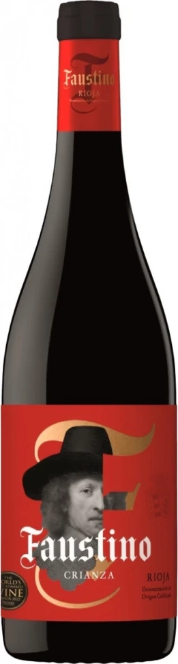 Вино "Faustino" Crianza, Rioja DOC, 2021