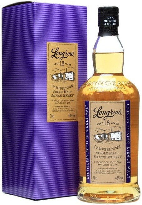 Виски Longrow 18 years old gift box 700 мл