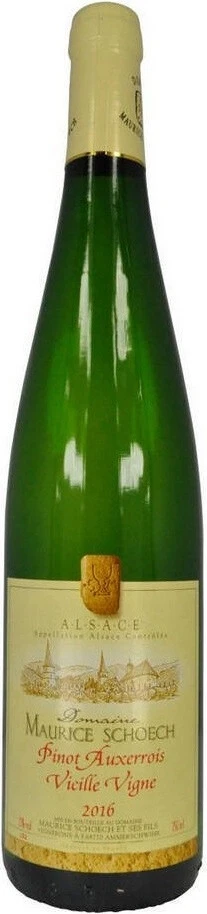 Вино Domaine Maurice Schoech, Pinot Auxerrois Vieille Vigne, Alsace AOC, 2016