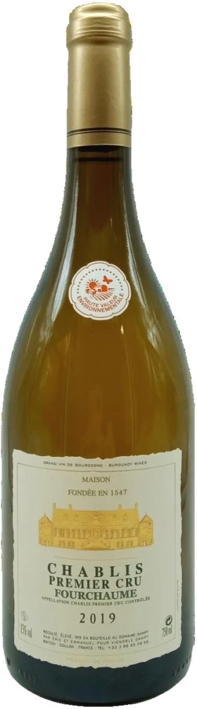 Вино Dampt Freres, Chablis 1-er Cru Fourchaume AOC, 2019