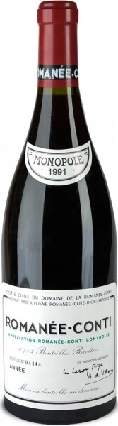Вино Domaine de la Romanee-Conti, Romanee-Conti Grand Cru AOC 1991