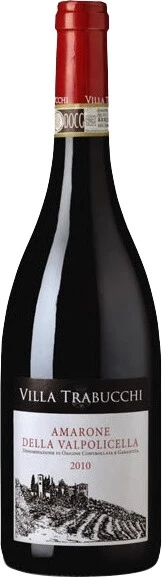 Вино Trabucchi, Amarone della Valpolicella DOC, 2010