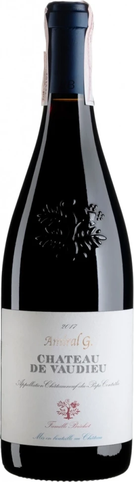 Вино Chateau de Vaudieu, Amiral G, Chateauneuf-du-Pape AOC, 2017