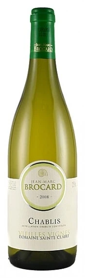 Вино Chablis AOC Vieilles Vignes 2008
