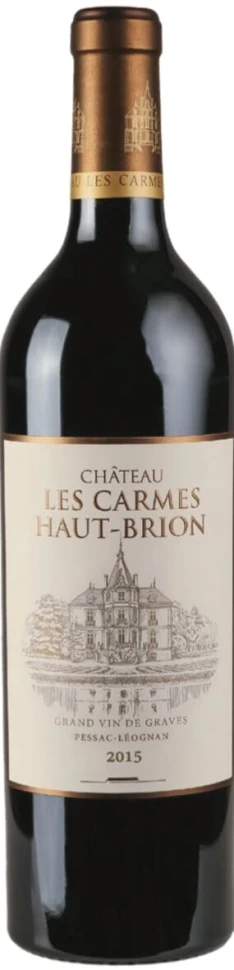 Вино Chateau Les Carmes Haut-Brion, Pessac-Leognan AOC, 2015