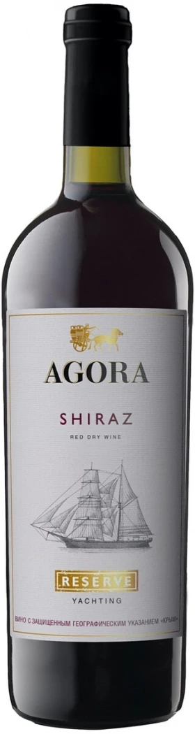 Вино Agora Yachting Shiraz Reserve, 0.75 л