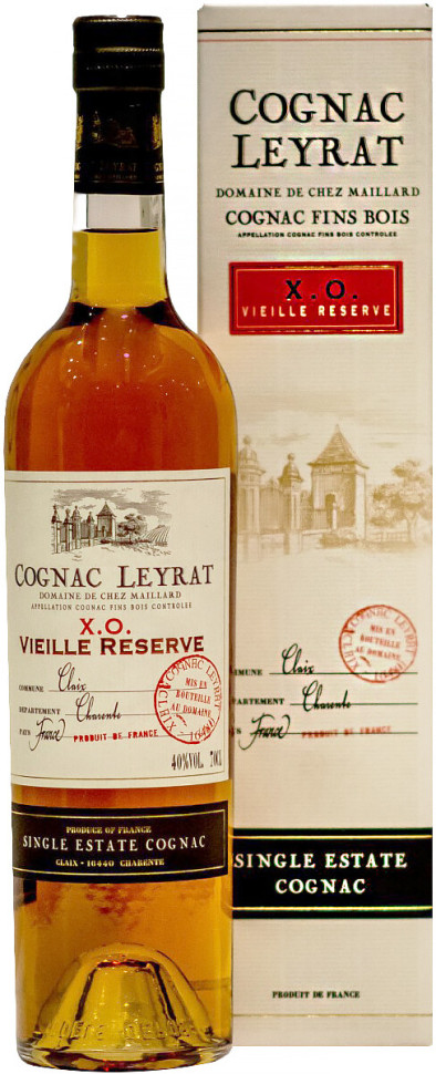 Коньяк Leyrat XO Vielle Reserve gift box 700 мл