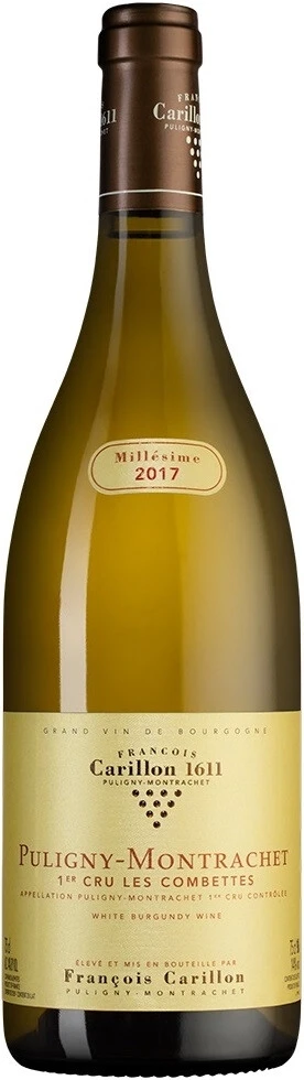 Вино Francois Carillon, Puligny-Montrachet 1er Cru Les Combettes AOC, 2017