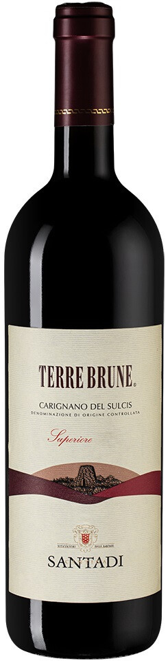 Вино Terre Brune Carignano del Sulcis DOC Superiore 2018